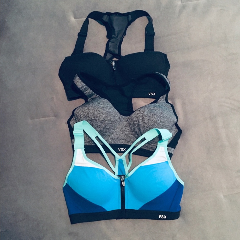 Set of 3 VSX Sports Bras